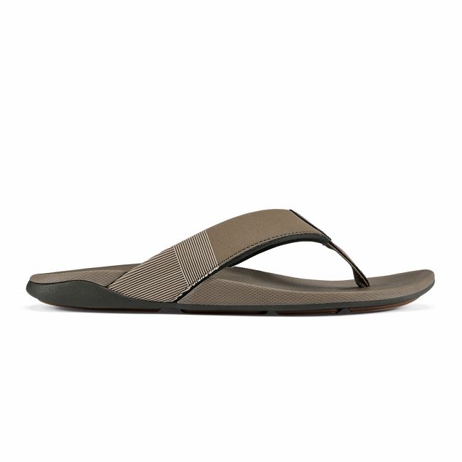 Olukai Men's Malanai Flip Flop - Banyan US386-490